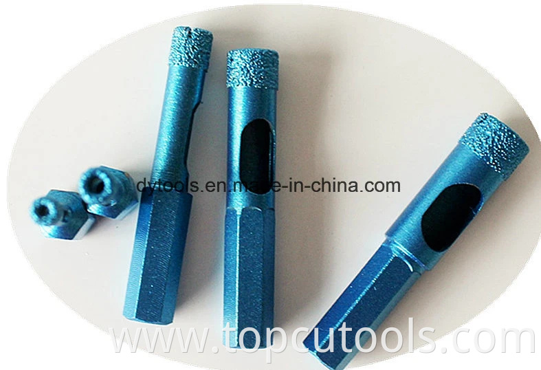 Vacuum Brazed Diamond Core Drill Bit for Drilling